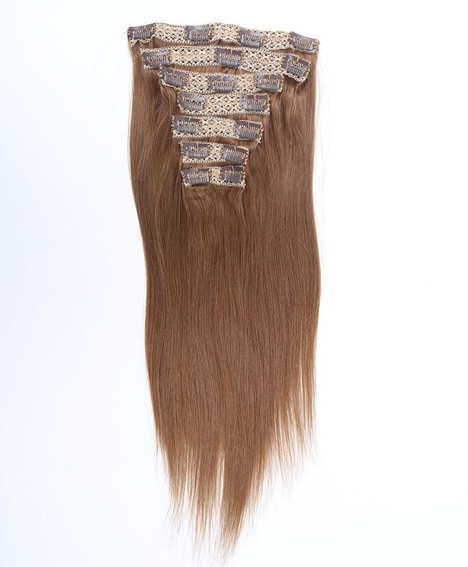 Clip in extension - silk topper human hair_silk top wig_ lace topper ...